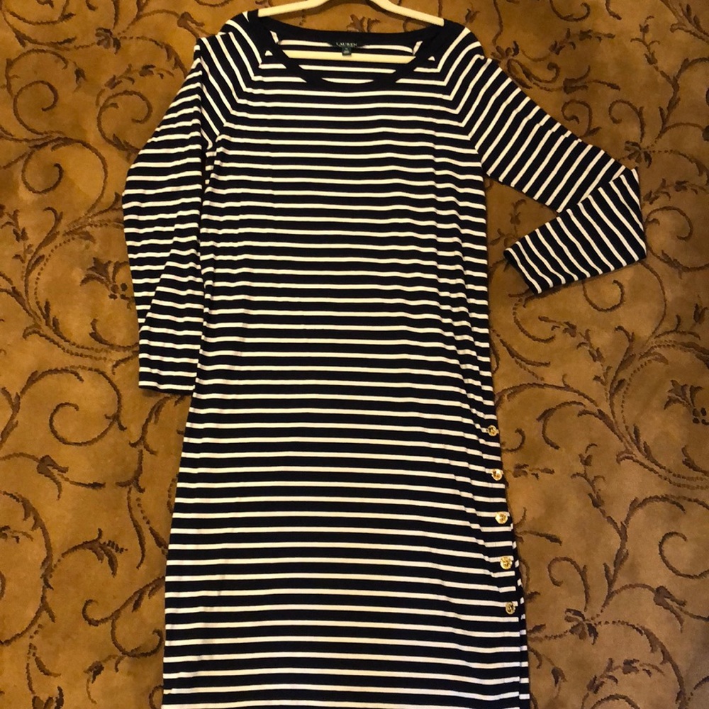 Ralph Lauren XL Striped Dress